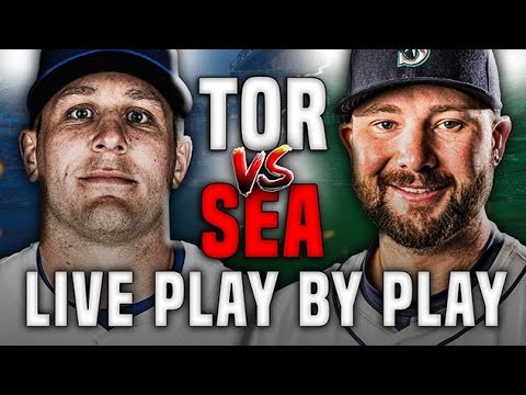 TORONTO BLUE JAYS vs. SEATTLE MARINERS - LIVE Play By Play (May 9 2025)
