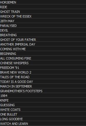 New Model Army Playlist 004