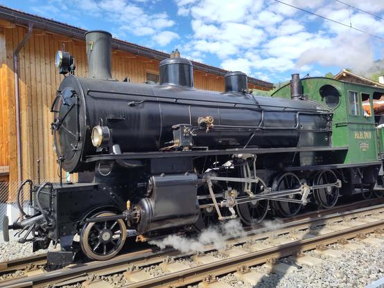 Foto. Dampflokomotive.