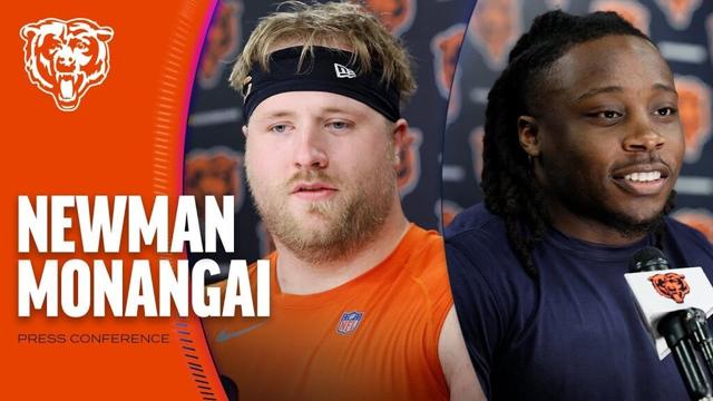 Luke Newman, Kyle Monangai on final day of Rookie Minicamp | Chicago Bears