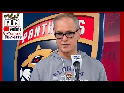 Paul Maurice: Florida Panthers Coach Talks on Team’s Off Day After Game 4 Win v Maple Leafs
