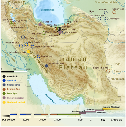 Ancient DNA indicates 3,000 years of genetic continuity in the Northern Iranian Plateau, from the Copper Age to the Sassanid Empire