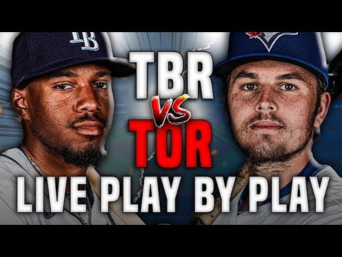 TORONTO BLUE JAYS vs. TAMPA BAY RAYS - LIVE Play By Play (May 13 2025)