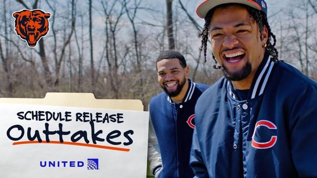 Outtakes from the 2025 Schedule Release Video | Chicago Bears