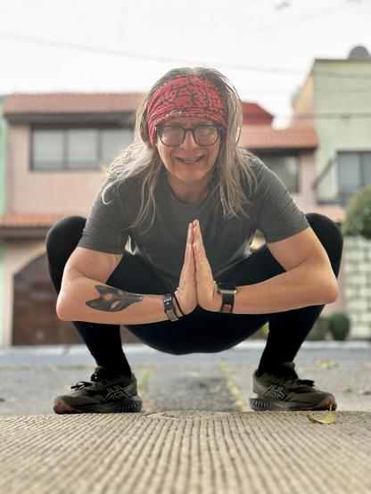 Me posing for a selfie after my morning run