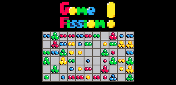 Gone Fission Title Screen