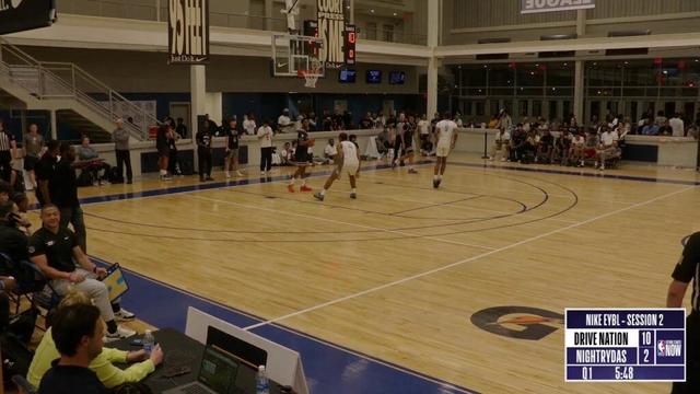 NBA Future Starts Now-NIKE EYBL Session II | Drive Nation vs. Nightrydas