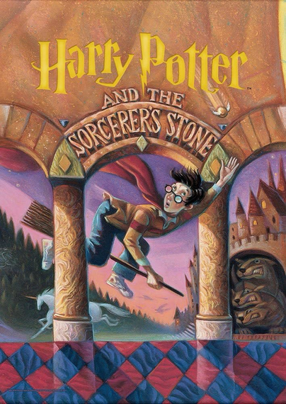 Book cover: Harry Potter and the Sorcerer’s Stone by JK Rowling