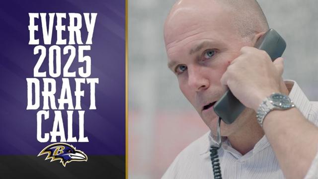 Every 2025 Ravens Draft Call | Baltimore Ravens