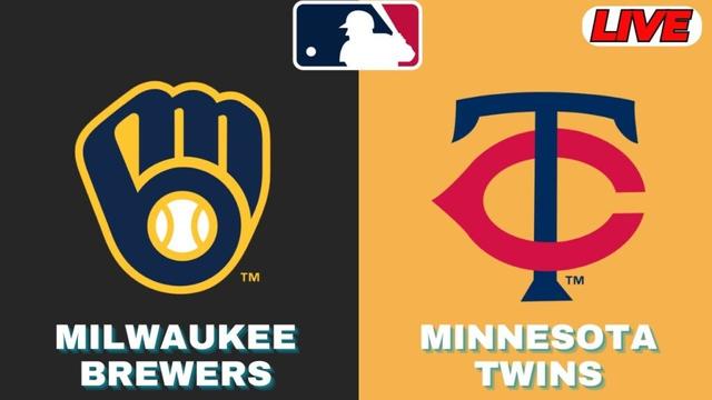 🔴LIVE : Milwaukee Brewers Vs Minnesota Twins | MLB 2025 | MLB Live Baseball Score