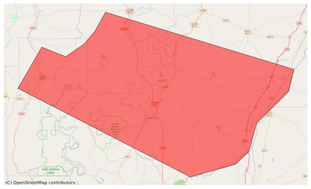 Severe Thunderstorm Warning -  - NWS Jackson MS