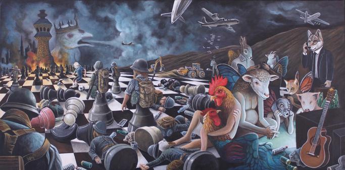 Les pochettes extérieure et intérieure de notre deuxième album sont deux toiles de peinture, réalisées pour l'occasion par Christophe Bany, artiste de grand talent. Pour découvrir son oeuvre plus avant, suivez ce lien : https://www.christophebany.com/

Notre vinyle sera disponible dès vendredi, puisque nous sommes en concert à Fontenay-sous-Bois, à partir de 20h, à l'Orangerie de la Maison du citoyen.

#peinture #art #concert #musique #fontenaysousbois #chanson #blues #folk #mastoart #photo #paris