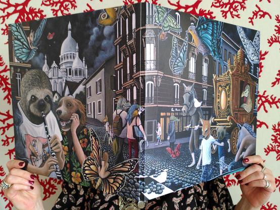 Les pochettes extérieure et intérieure de notre deuxième album sont deux toiles de peinture, réalisées pour l'occasion par Christophe Bany, artiste de grand talent. Pour découvrir son oeuvre plus avant, suivez ce lien : https://www.christophebany.com/

Notre vinyle sera disponible dès vendredi, puisque nous sommes en concert à Fontenay-sous-Bois, à partir de 20h, à l'Orangerie de la Maison du citoyen.

#peinture #art #concert #musique #fontenaysousbois #chanson #blues #folk #mastoart #photo #paris