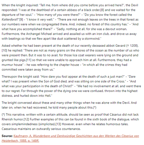 Part 2 of German folk tale "Of the Knight Walter von Endenich and the Devil". Drop me a line if you want a machine-readable transcript!