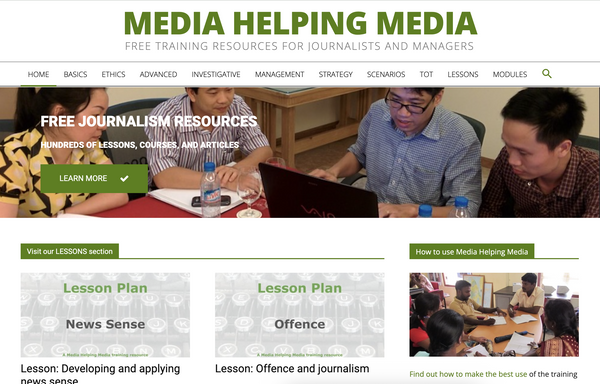 Media Helping Media home page