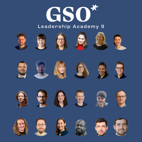 Das Bild zeigt die 25 neuen Fellows der Leadership Academy.