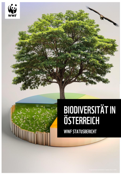 Cover "Biodiversität in Österreich" - WWF Statusbericht