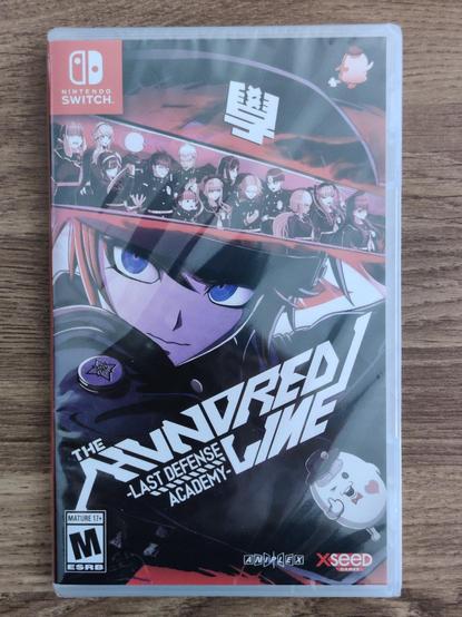 "The Hundred Line: Last Defense Academy" for Nintendo Switch, front cover