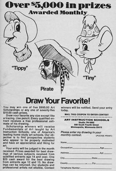 Draw Tippy, Pirate or Tiny (1978)