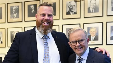 Australian PM photographed with the Member for Hunter (Valley).
