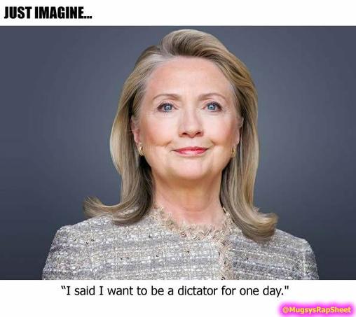 Just imagine if it were President Hillary (or Harris.)