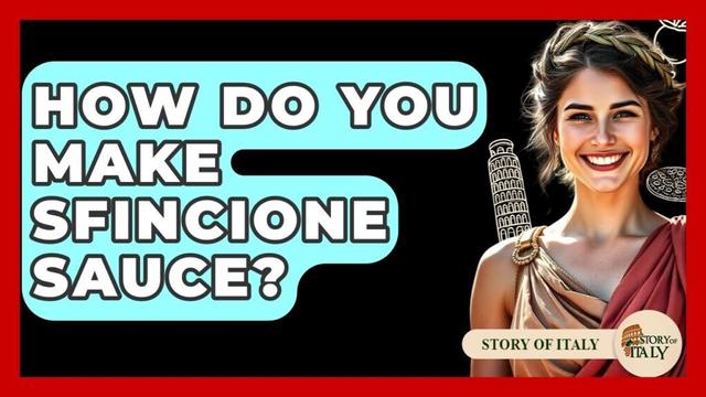 How Do You Make Sfincione Sauce? - Story Of Italy