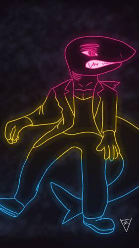 On Pan Visibility Day, let’s shine a neon light in the shape of an anthropomorphic shark, because when it comes to love, they’re definitely not fishing for just one type of fish!