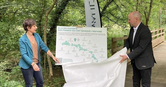 Un bel hommage aux femmes célèbres dans la Vallée du Cens