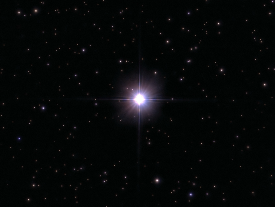 The star Rastaban as seen by the Odyssey Pro.