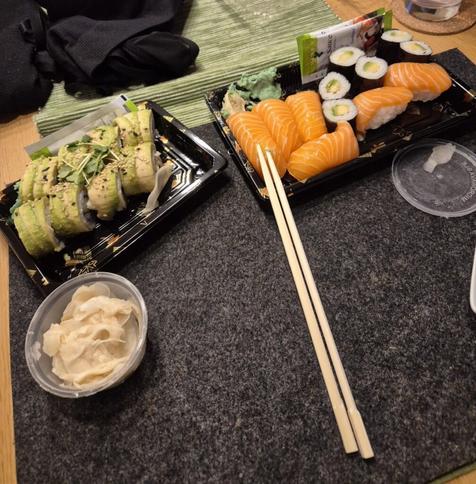 Grocery Store Sushi (was about 17€ i think)