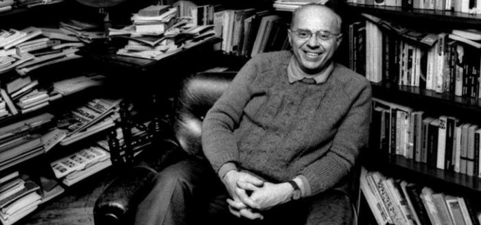 Bild des polnischen Schriftstellers Stanisław Lem (1921-2006)