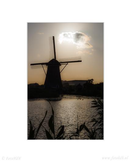 Windmill, molen, kinderdijk