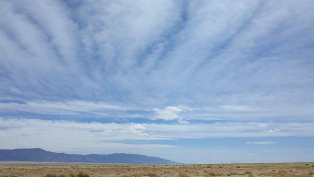 Blue sky with clouds - photo I took in 2011 while working in Albuquerque, New Mexico