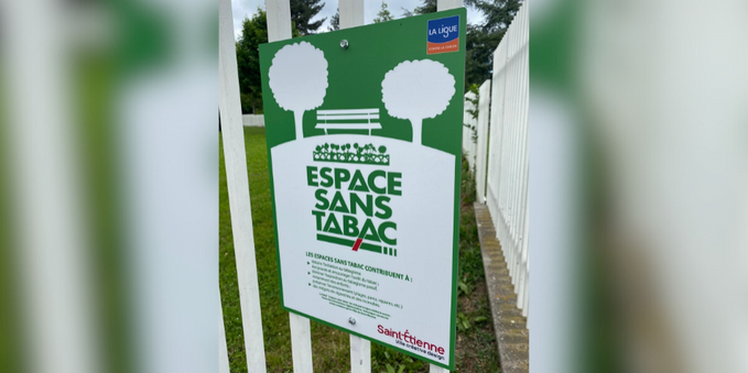 Saint-Étienne : près de 70 nouveaux espaces sans tabac mis en place