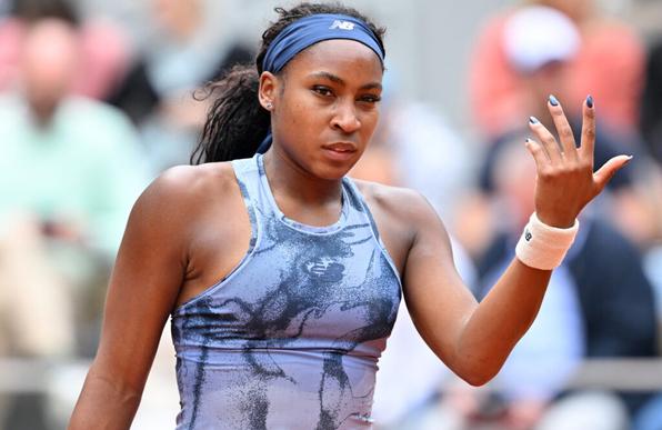 Chris Evert has identified one 'little question' mark about Coco Gauff after watching her first round at the French Open