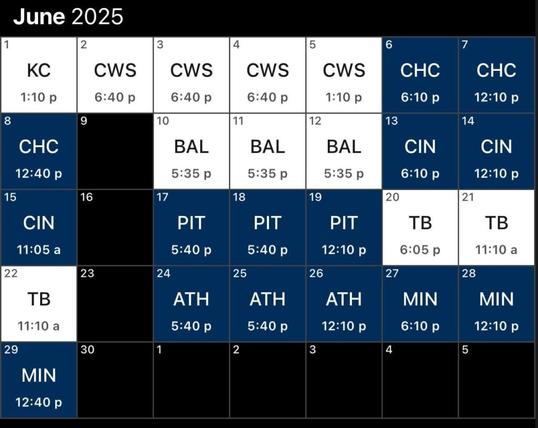 This has the makings of a dangerously good month