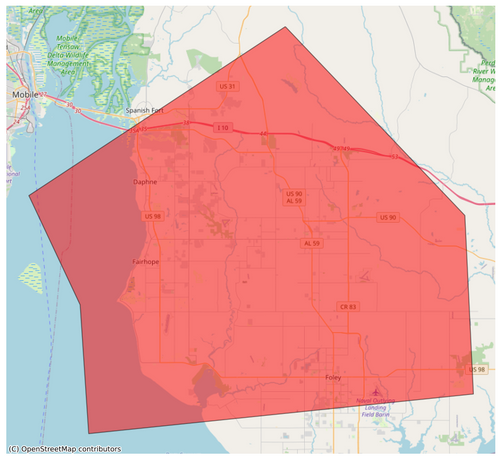 Tornado Warning -  - NWS Mobile AL