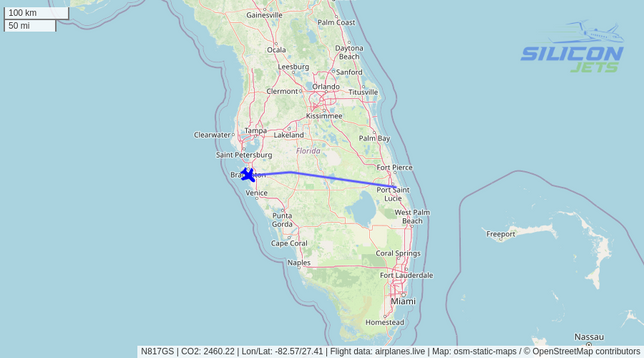 N817GS since Thu May 29 2025 15:56:49 GMT+0000 (Coordinated Universal Time)