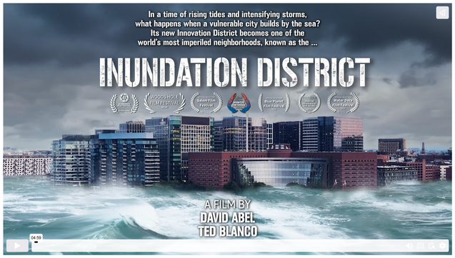 A film poster for Inundation District
