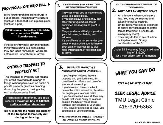 Black and white version of trifold.