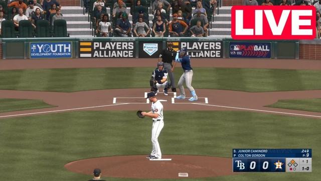 MLB LIVE🔴 Houston Astros vs Tampa Bay Rays - May 29, 2025 | MLB Full Game - MLB 25