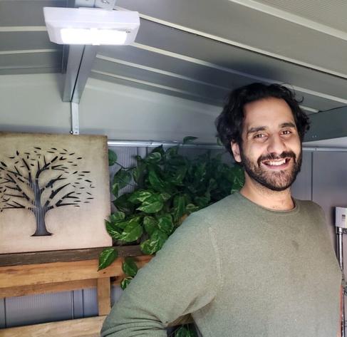 Baldwin native Paul Grana is the owner and founder of The Food Peddler, which sells sustainable spice blends and facilitates cooking and yoga classes.