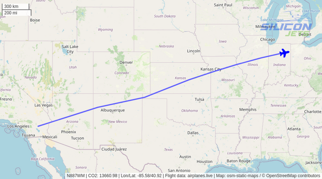 N887WM since Sat May 31 2025 18:53:11 GMT+0000 (Coordinated Universal Time)