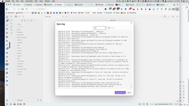 Obsidian in a browser