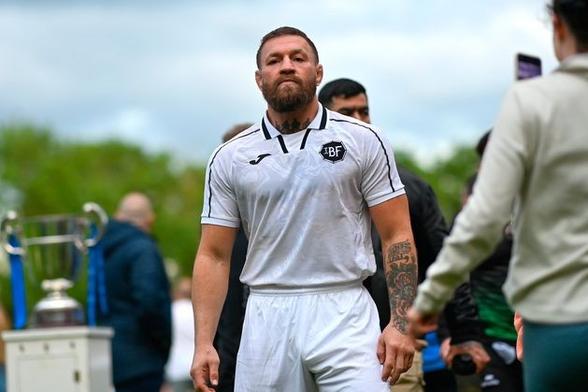 Ireland’s richest amateur footballer Conor McGregor short of puff and out of his league