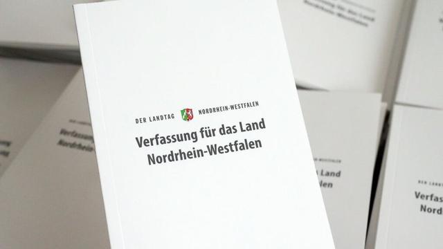 Nordrhein-Westfalen: Von Datenschutz bis Europa - NRW-Landesverfassung wird 75