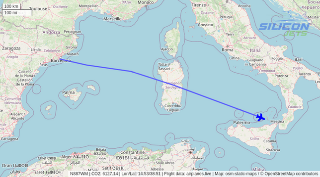 N887WM since Sun Jun 01 2025 06:18:25 GMT+0000 (Coordinated Universal Time)