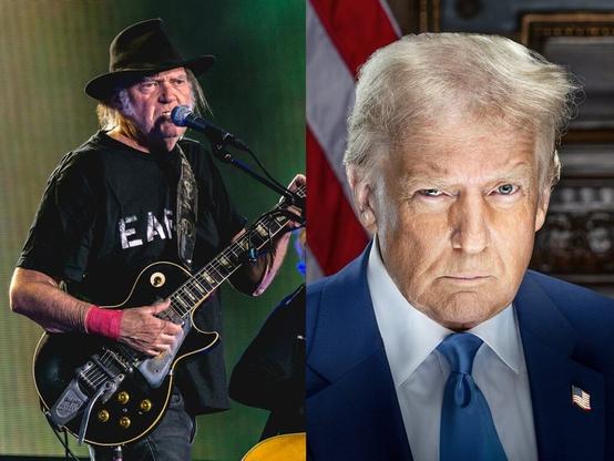 Neil Young - President Donald J Trump - Split - 2025