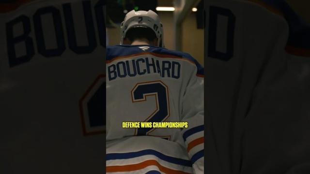 Evan Bouchard: "Defence Wins Championships" 👀