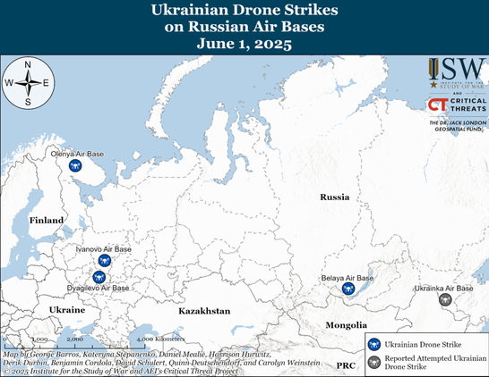 Russian Offensive Campaign Assessment, June 1, 2025